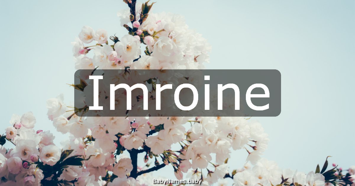 Imroine