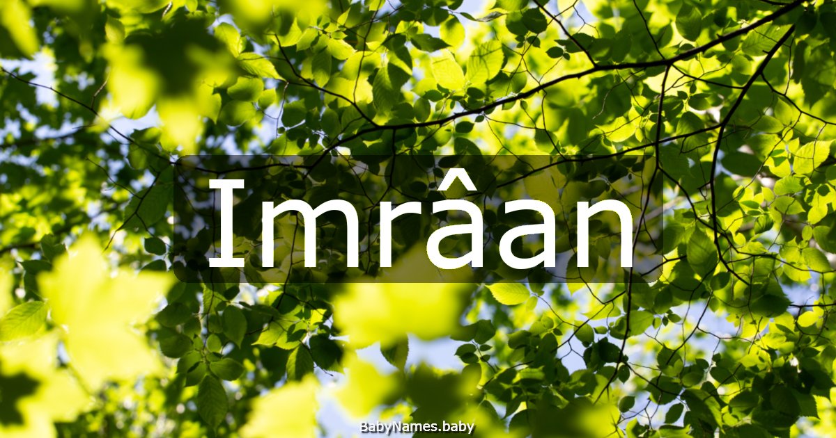 Imrâan