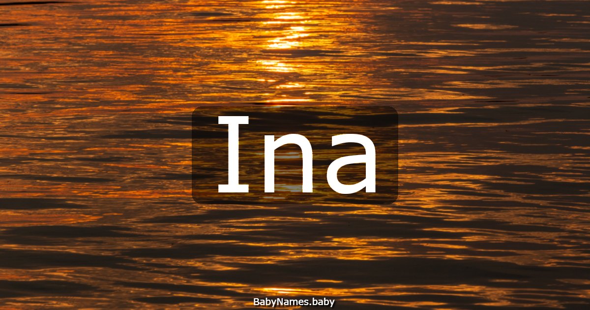 Ina