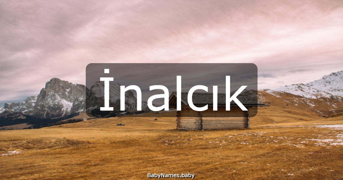 İnalcık