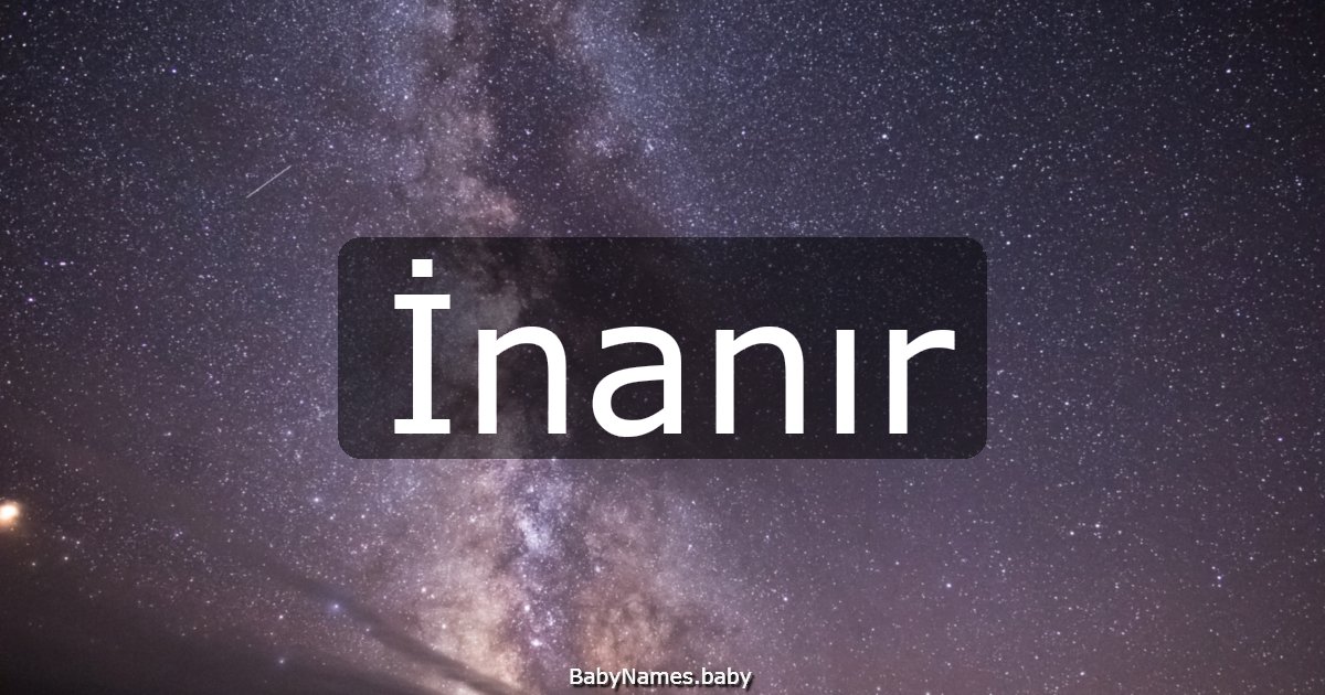 İnanır