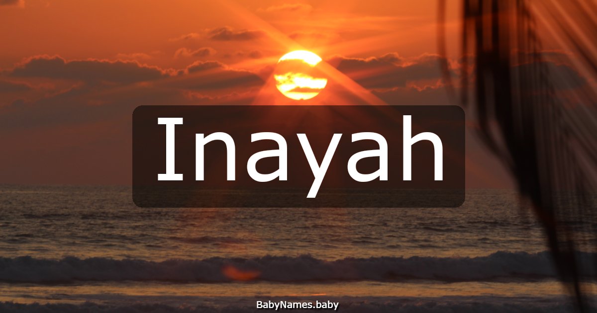 Inayah