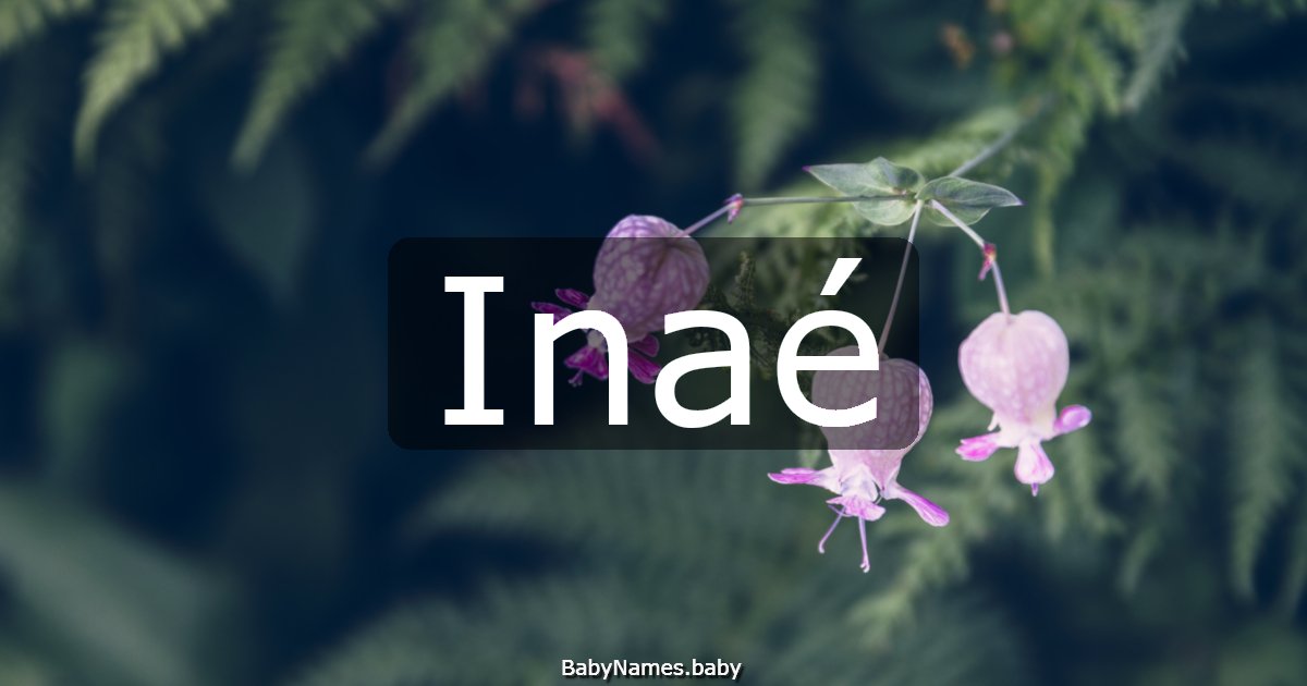 Inaé