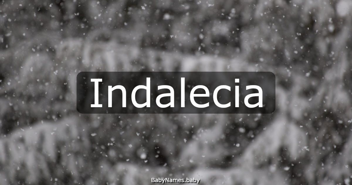 Indalecia