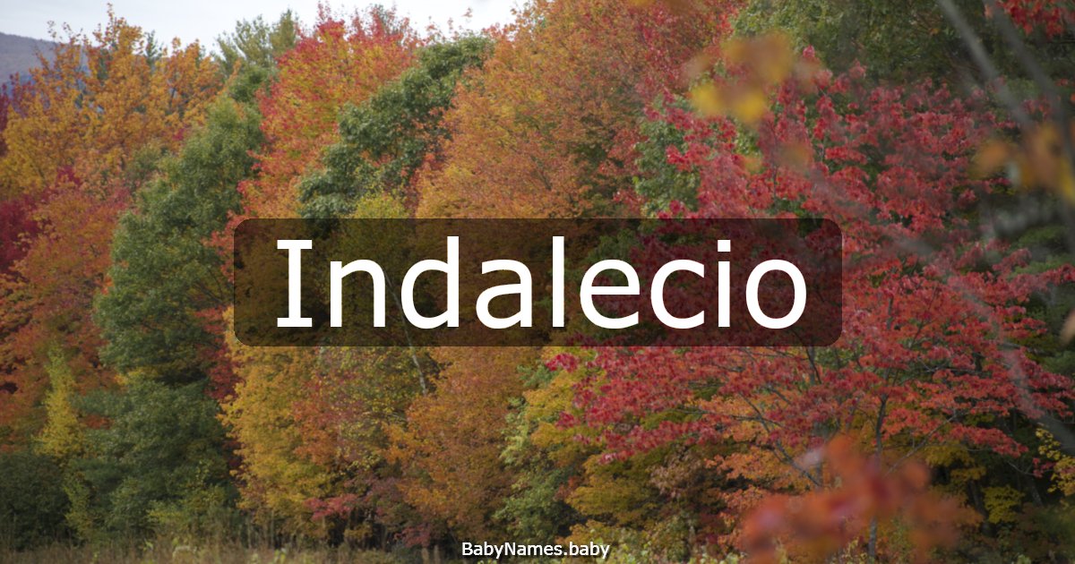 Indalecio