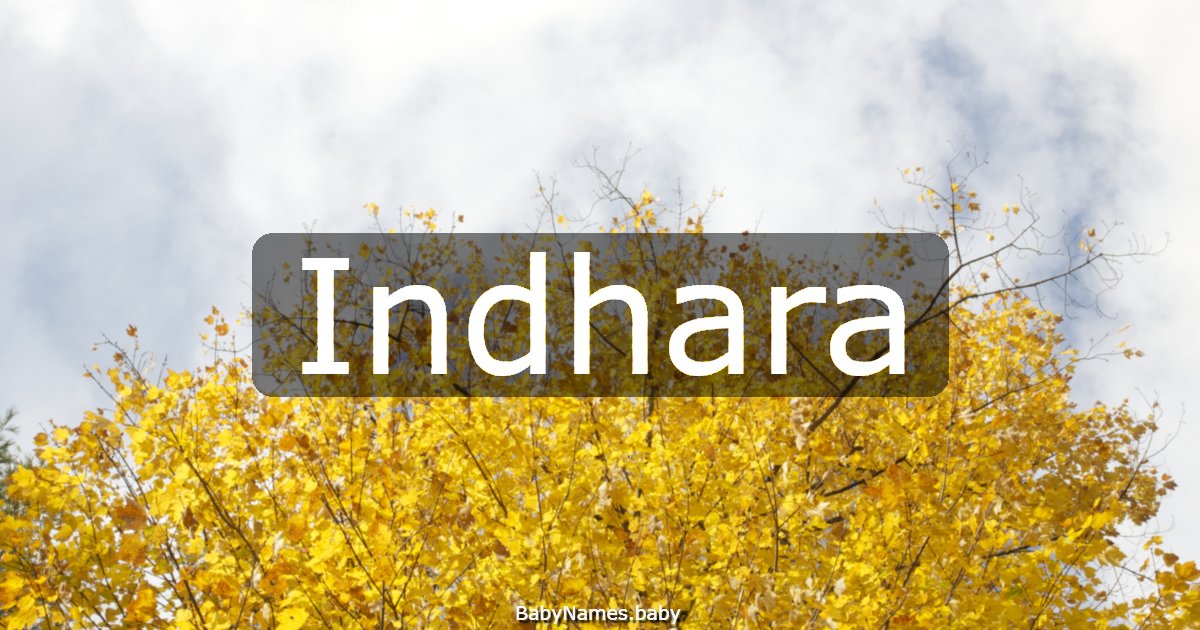 Indhara