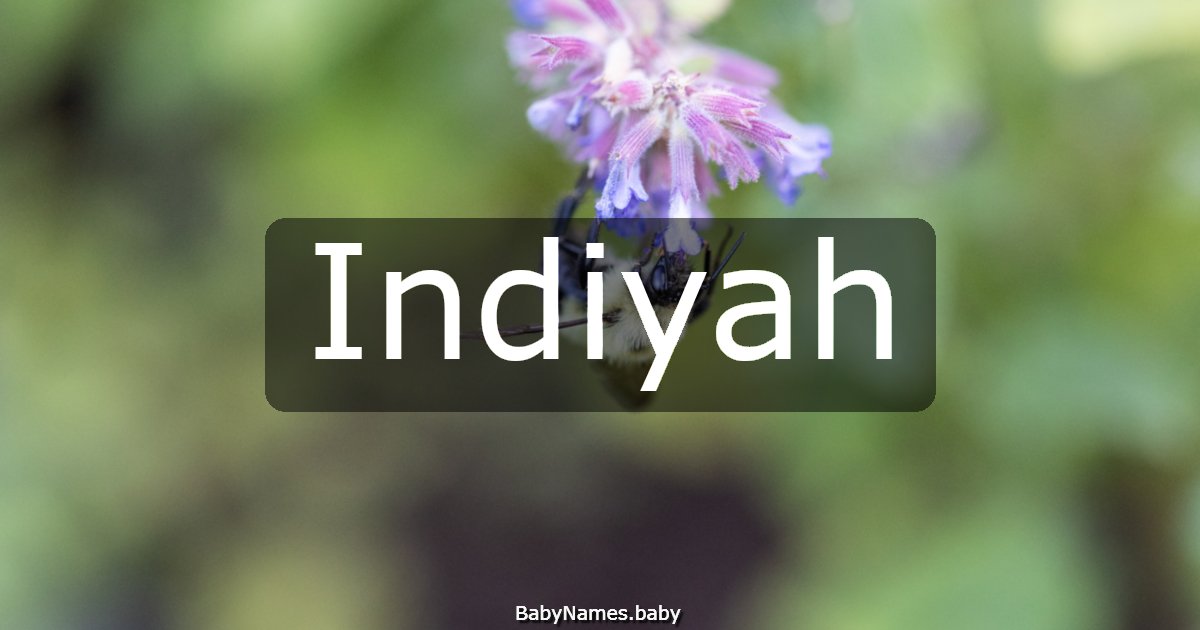 Indiyah