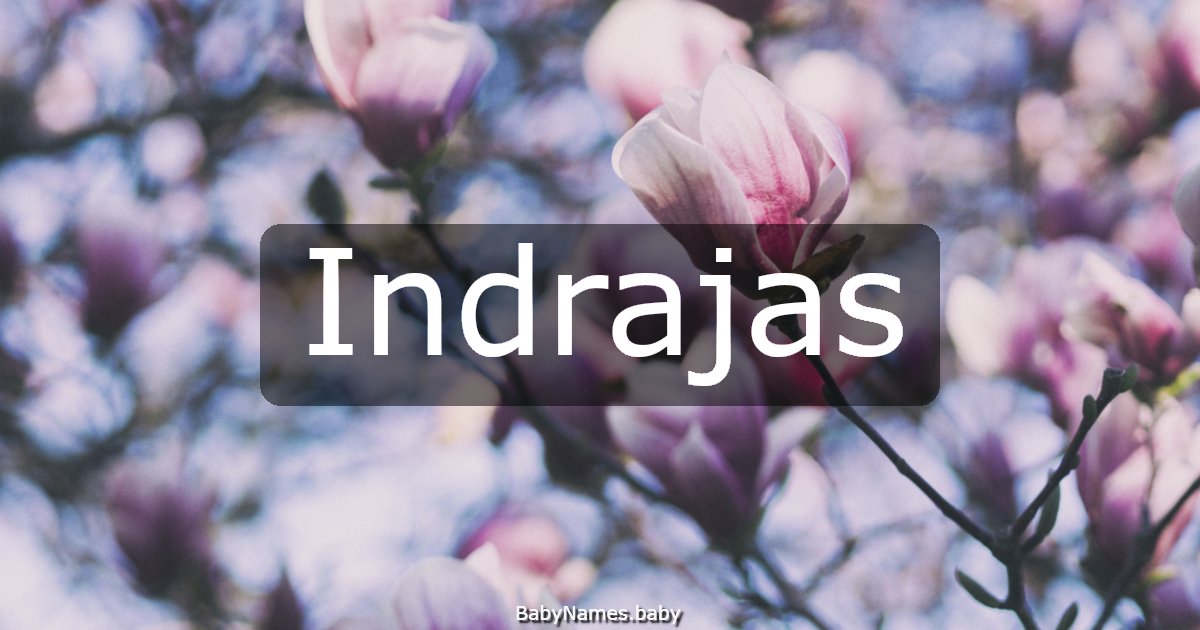 Indrajas