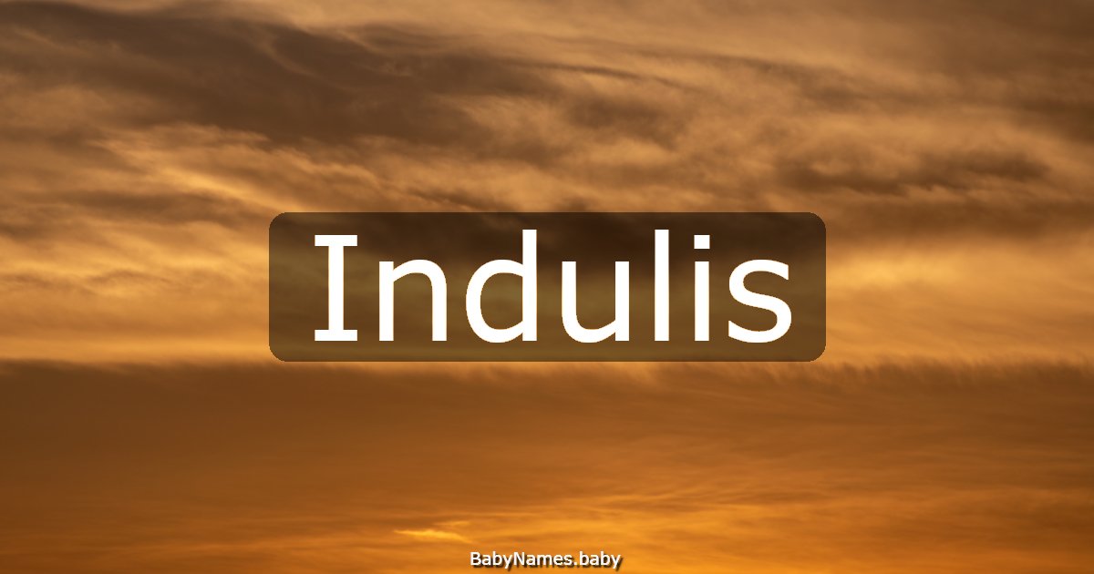 Indulis