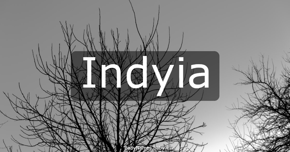 Indyia