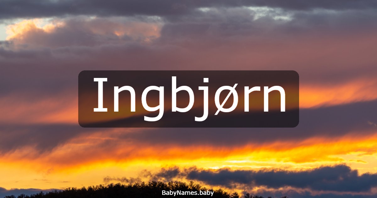 Ingbjørn