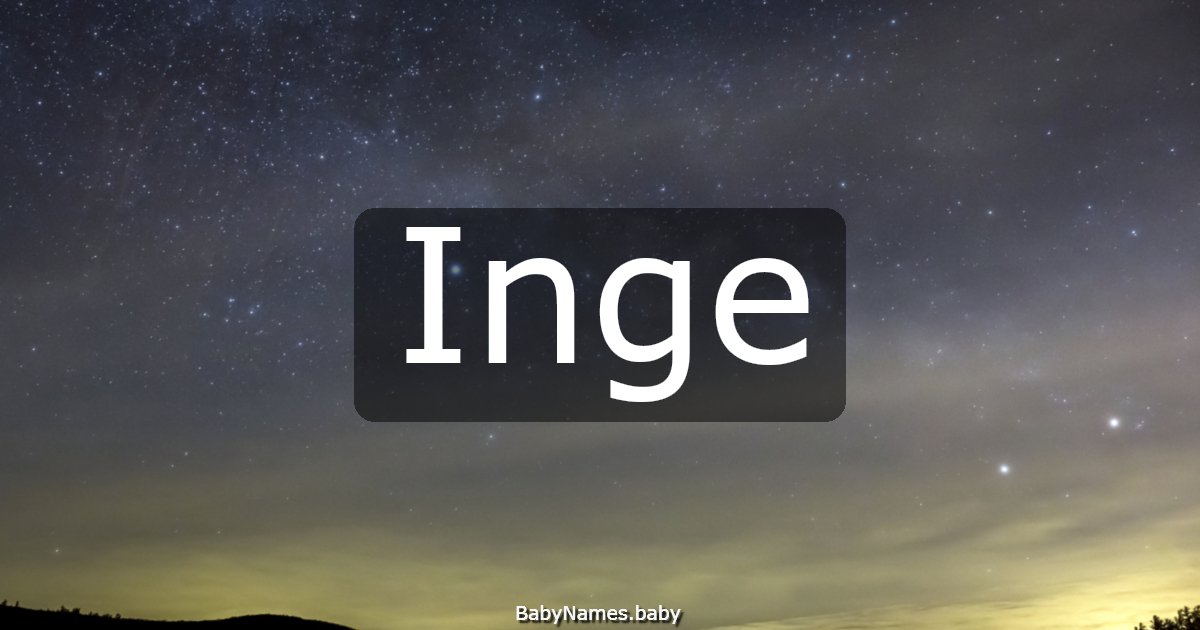 Inge