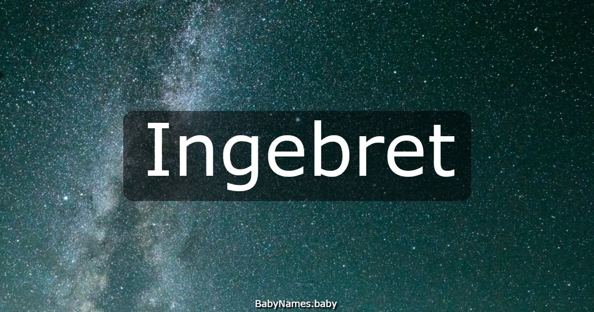 Ingebret