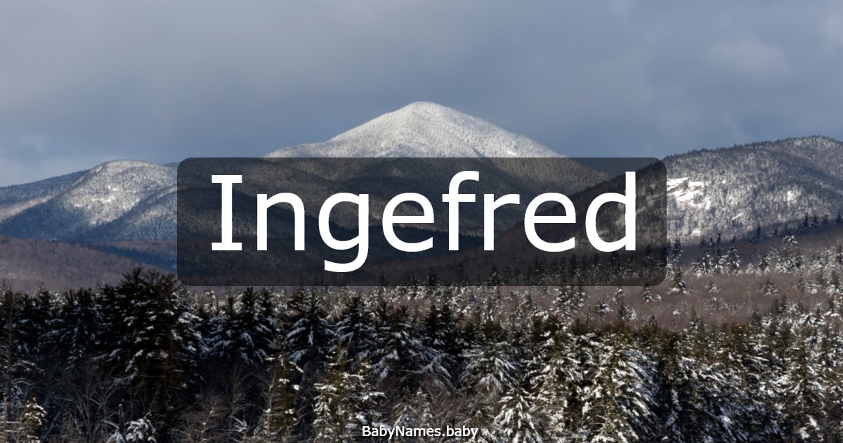 Ingefred