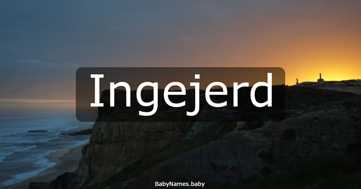 Ingejerd