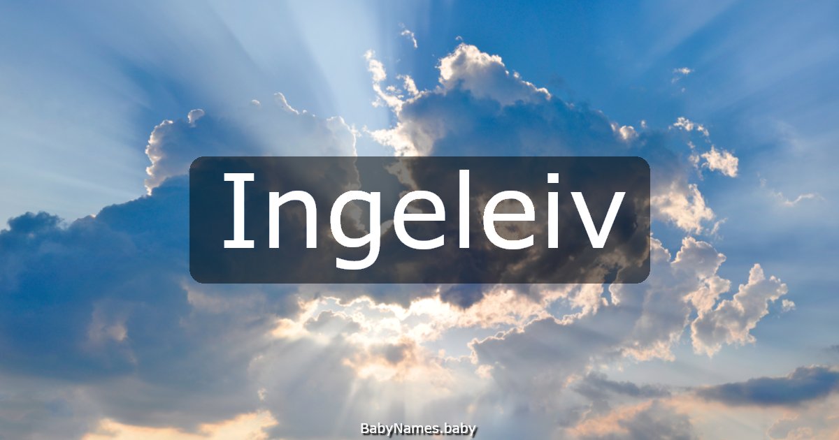 Ingeleiv
