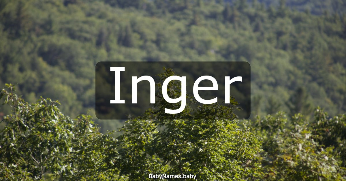 Inger