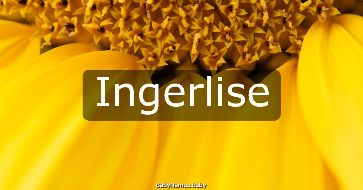 Ingerlise