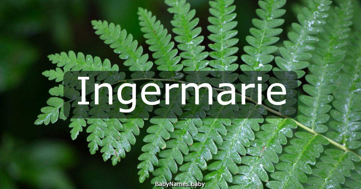 Ingermarie