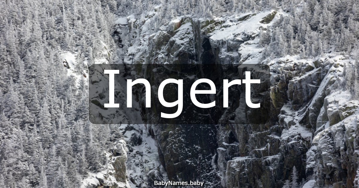 Ingert