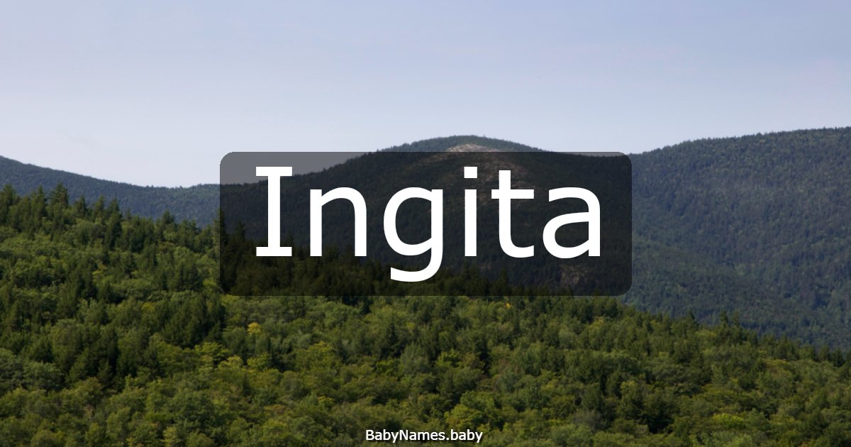 Ingita