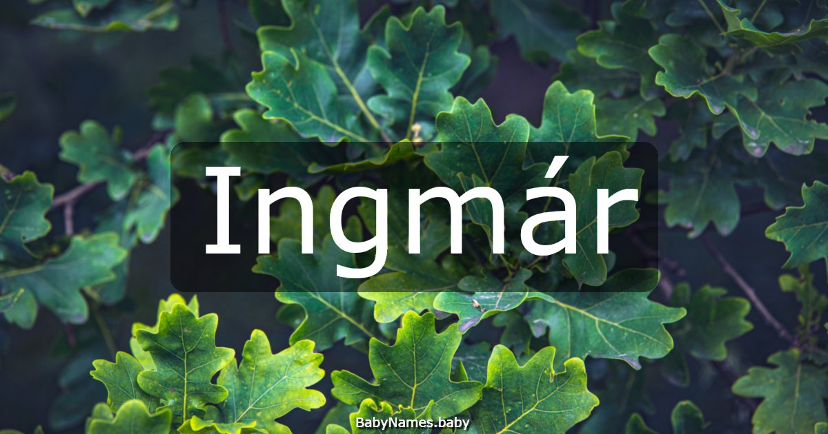 Ingmár