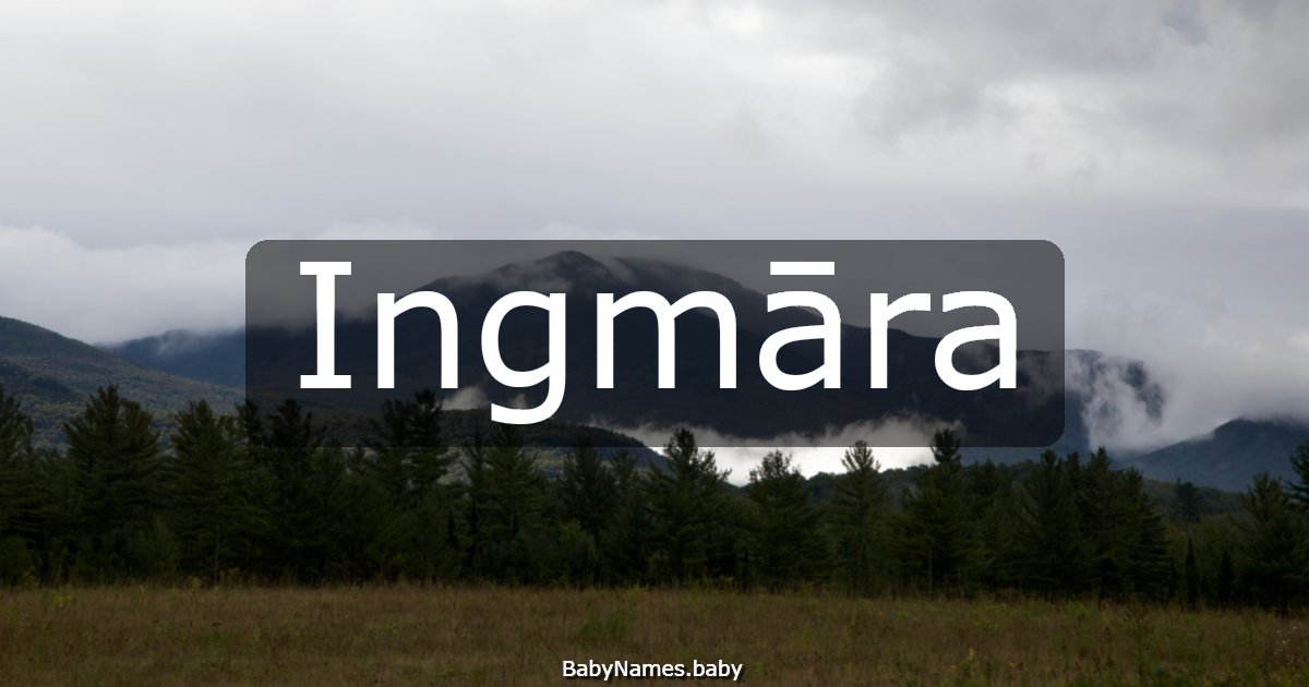 Ingmāra