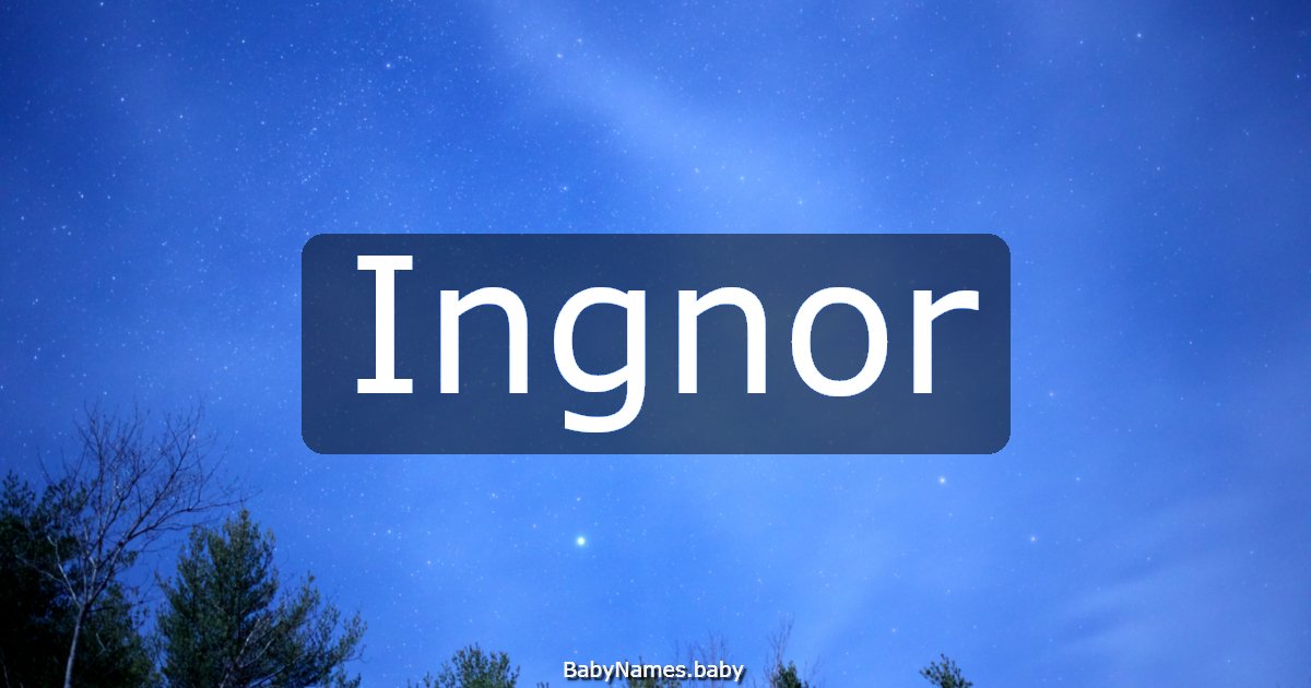 Ingnor