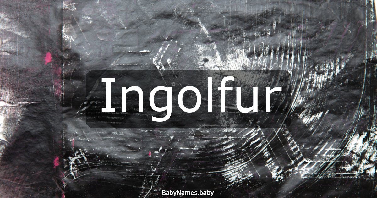 Ingolfur