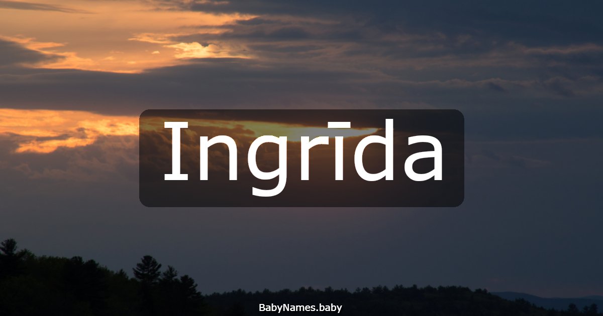 Ingrīda