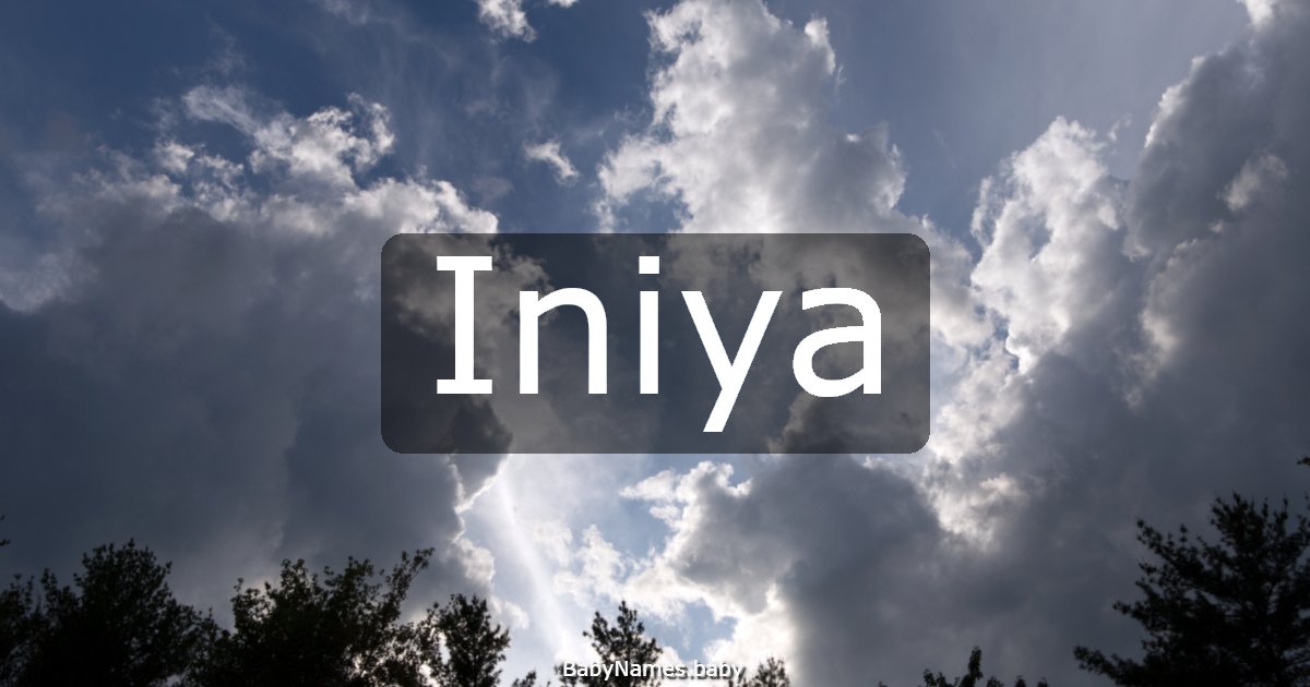 Iniya