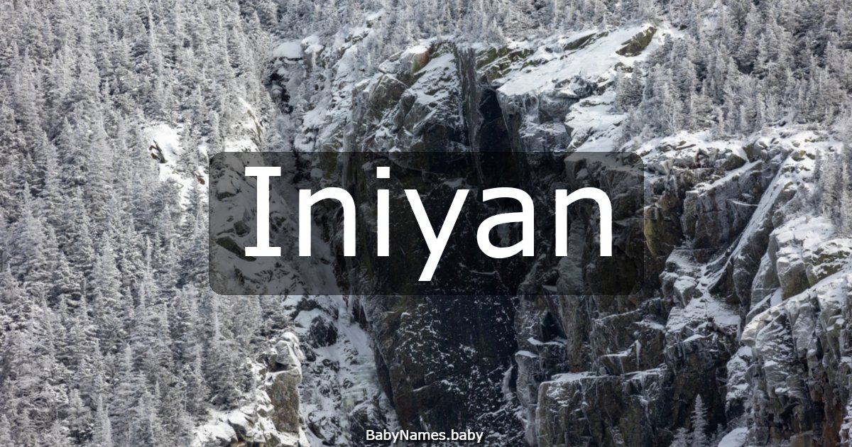 Iniyan