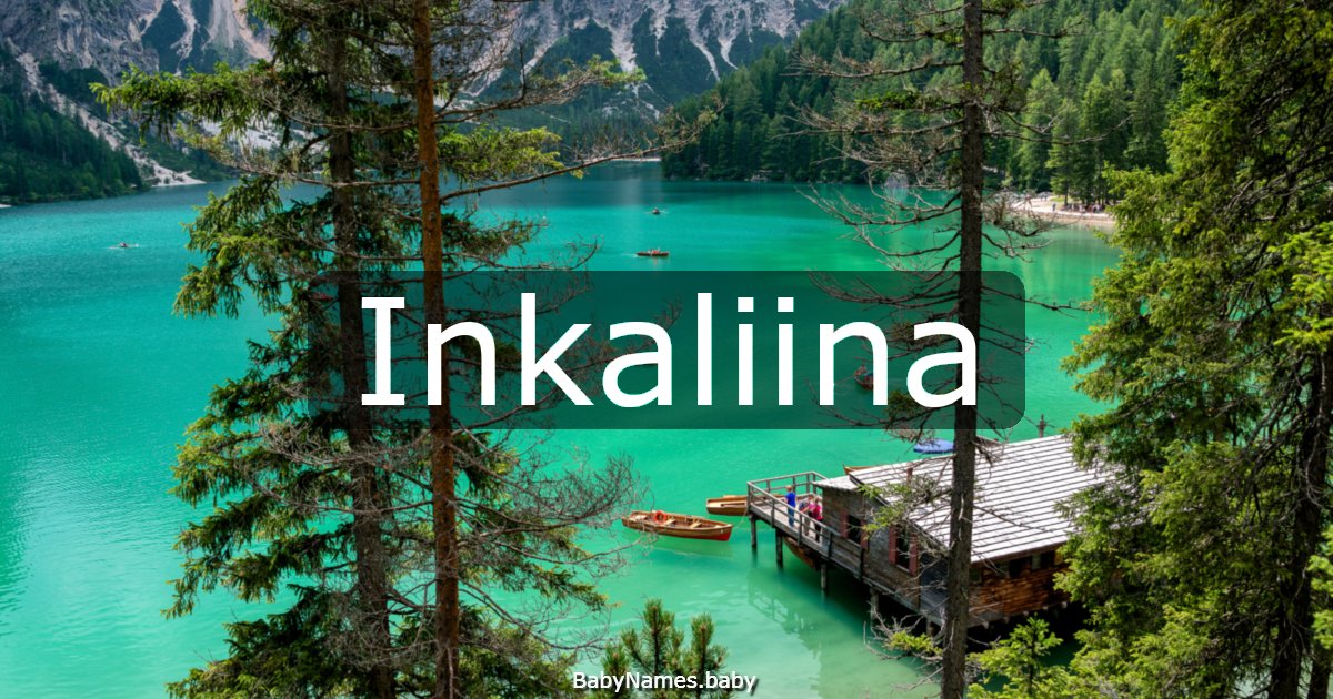 Inkaliina