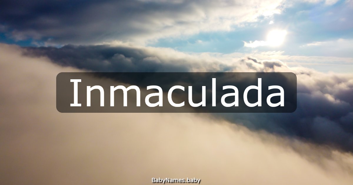 Inmaculada