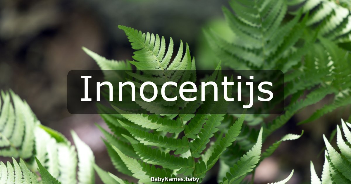 Innocentijs