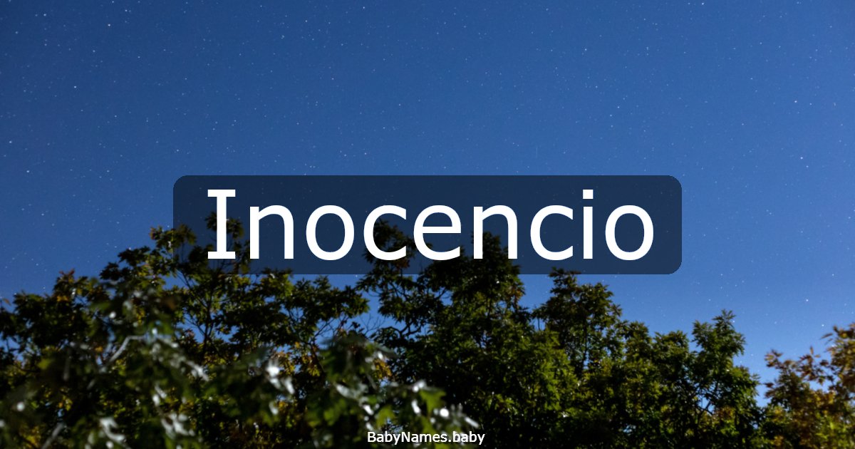 Inocencio