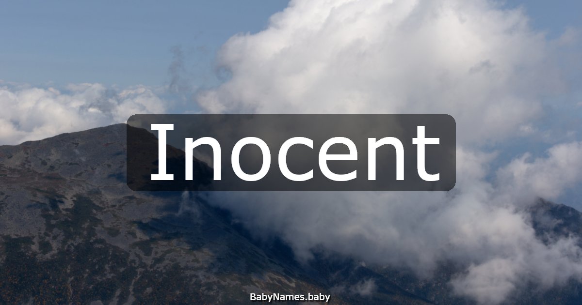 Inocent