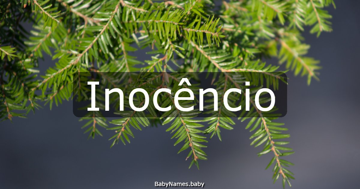 Inocêncio