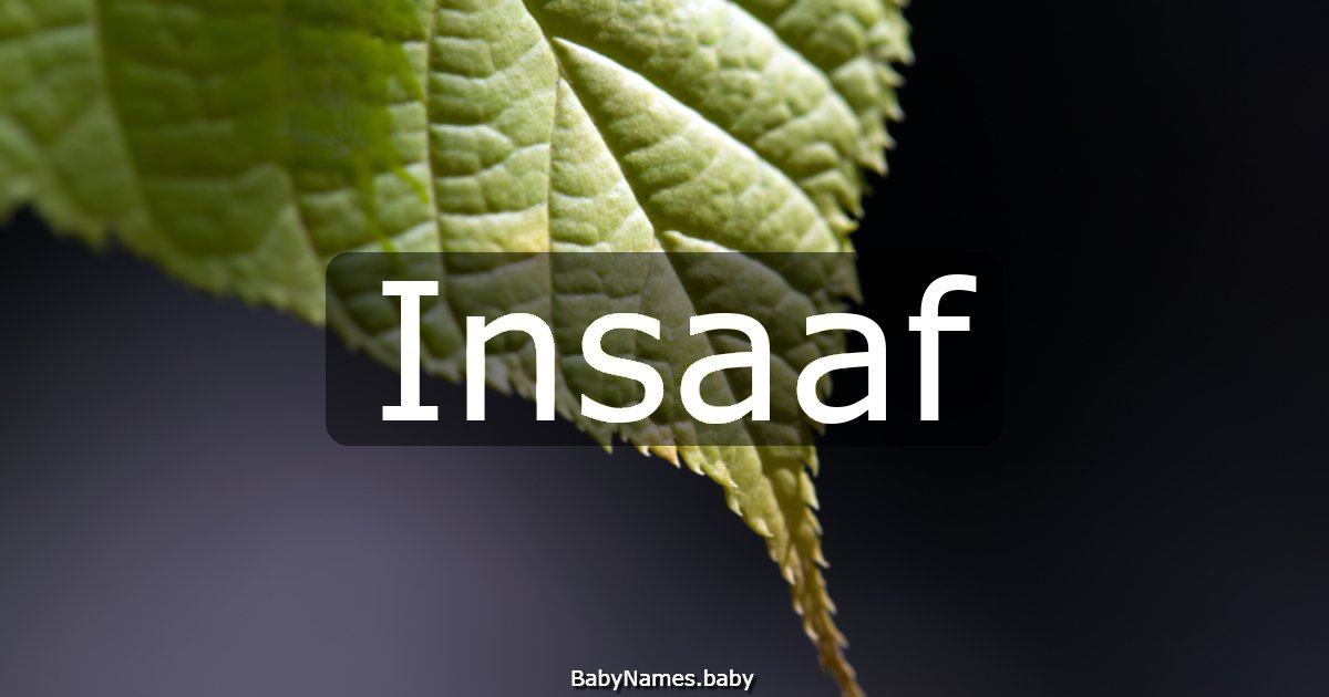 Insaaf