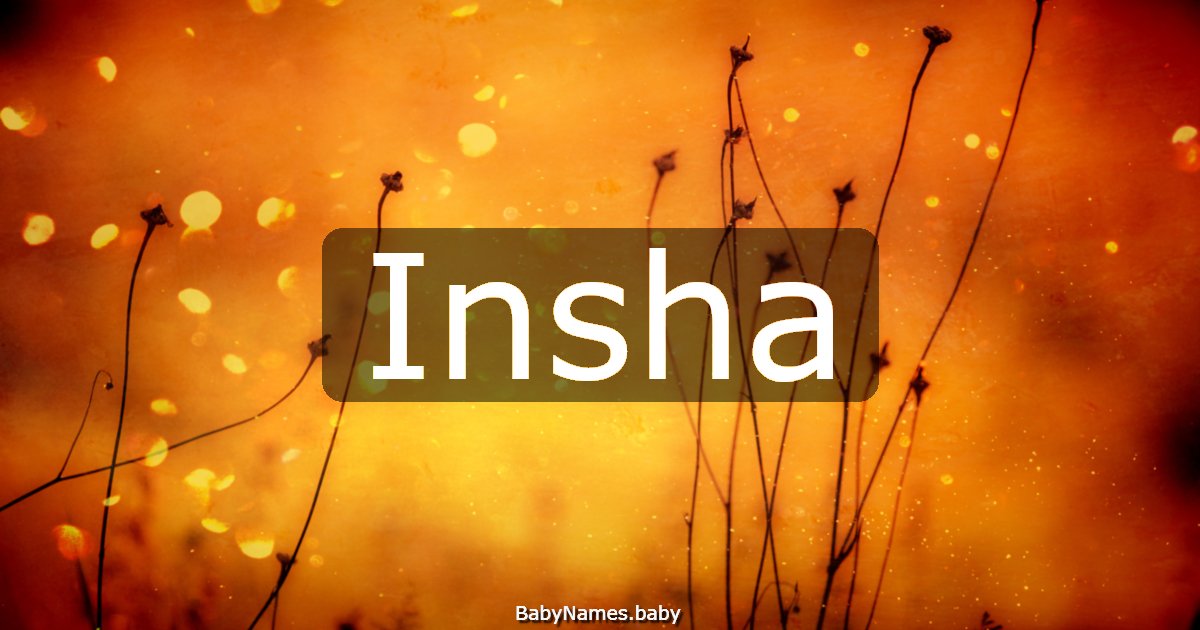 Insha