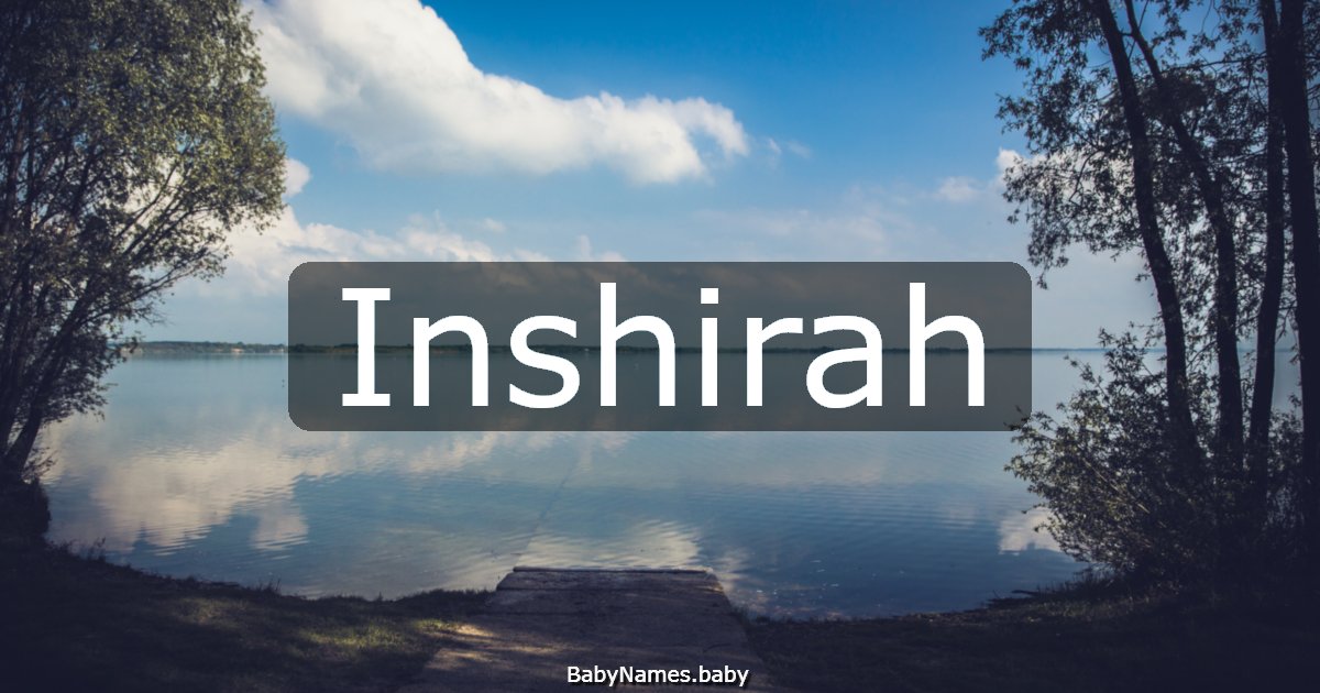 Inshirah