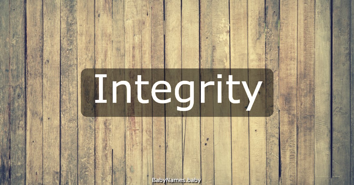 Integrity