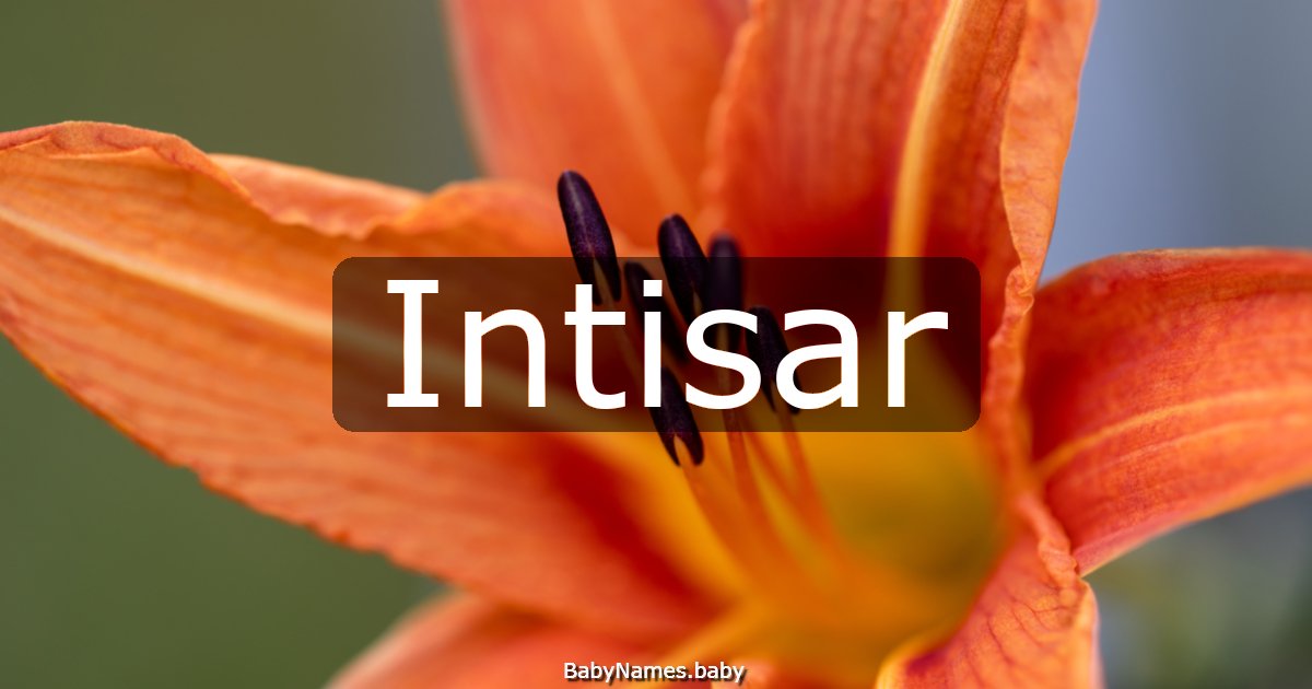 Intisar