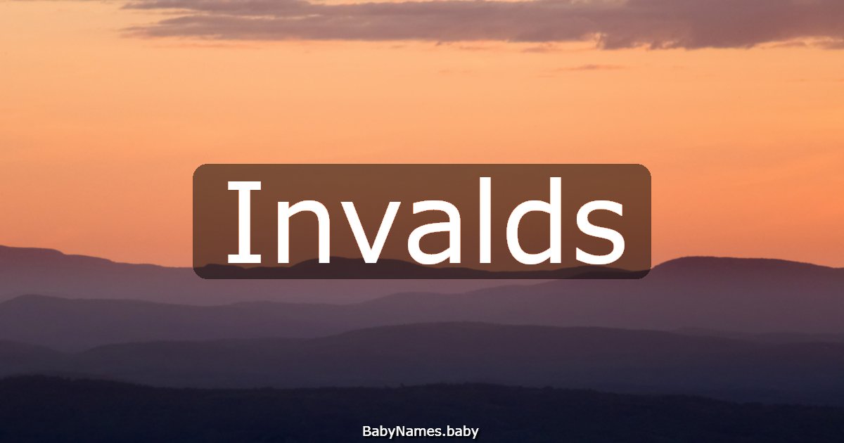 Invalds