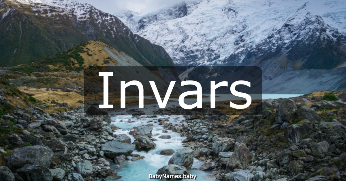 Invars