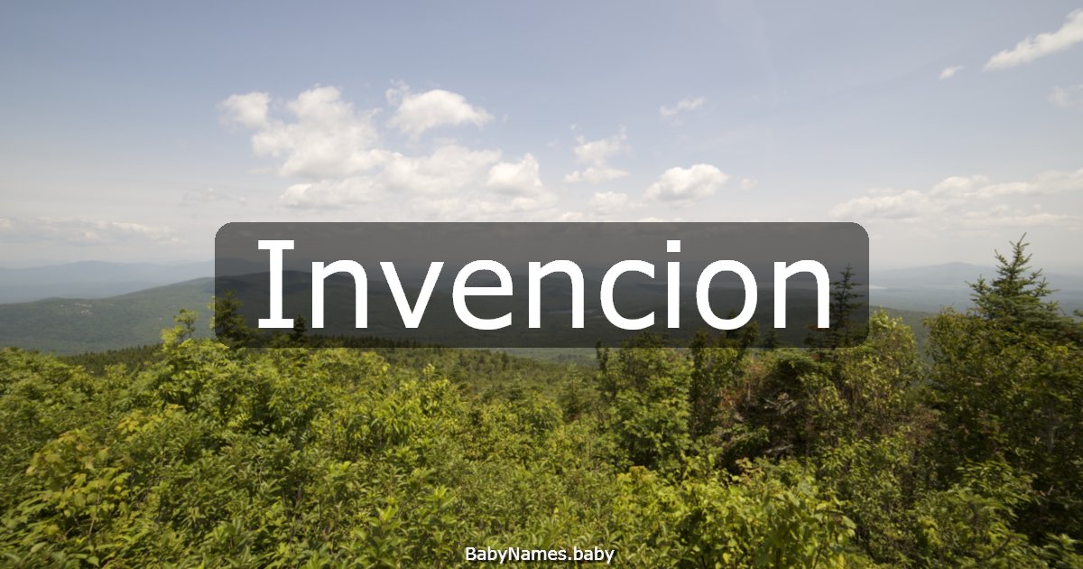 Invencion