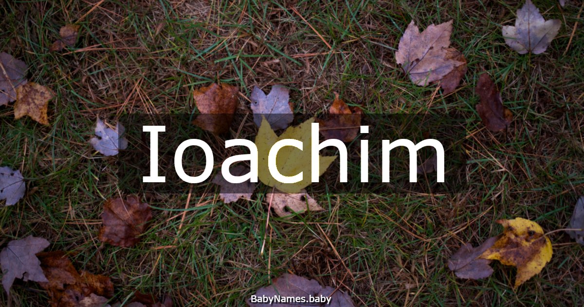 Ioachim