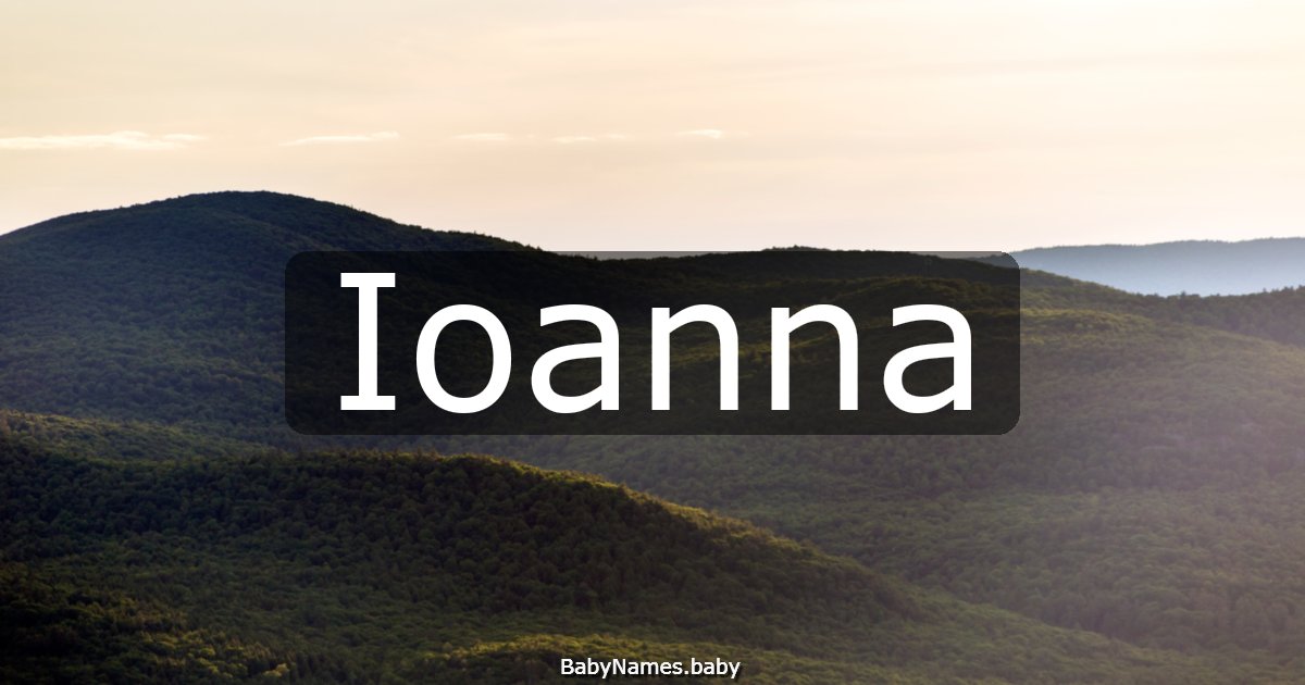 Ioanna