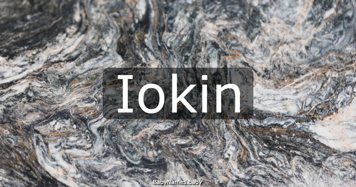 Iokin