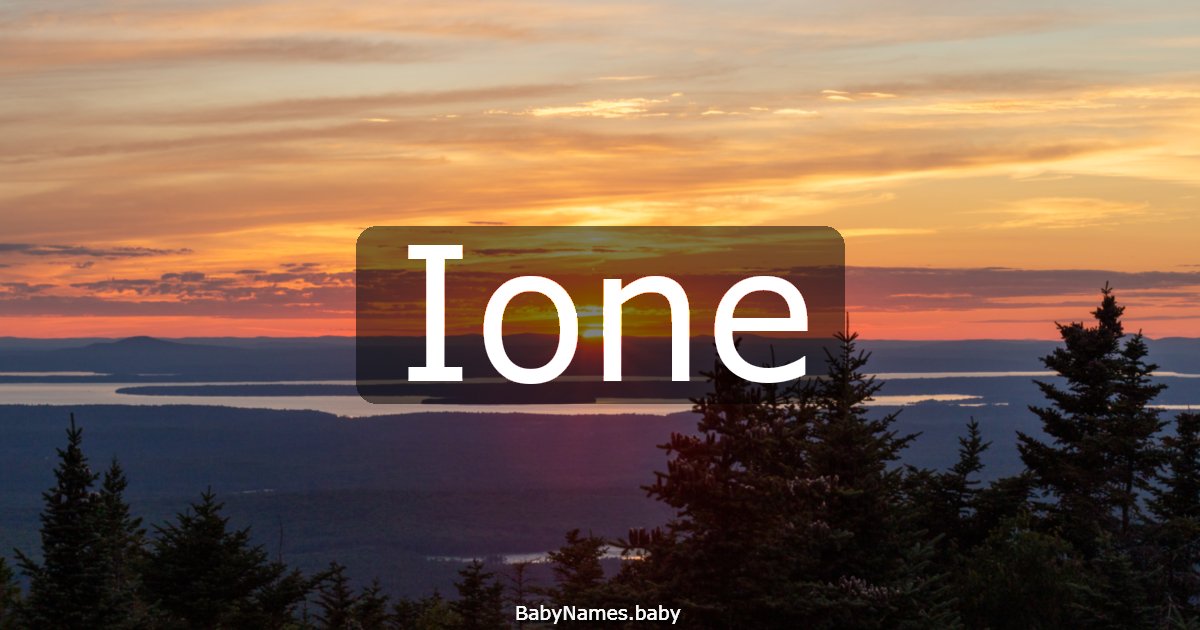 Ione